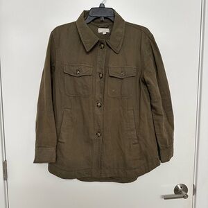 Olive Green Women's utility Jacket